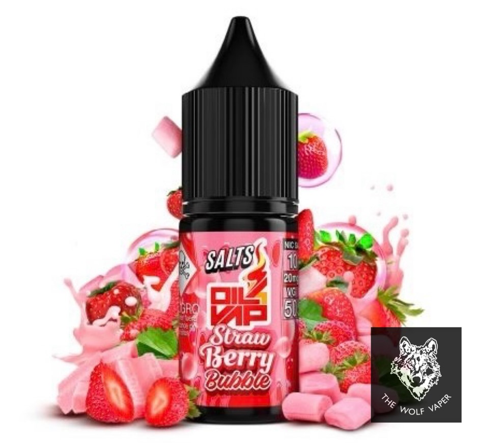 oil4vap strawberry bubble sales 10 ml