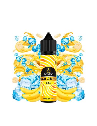 banana max ice 12ml aroma longfill bar juice by bombo