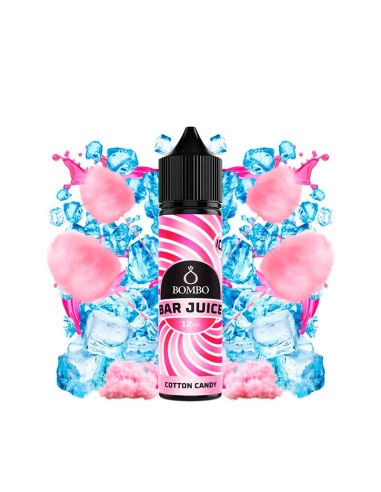 cotton candy ice 12ml aroma longfill bar juice by bombo