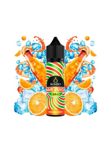 orange soda ice 12ml aroma longfill bar juice by bombo